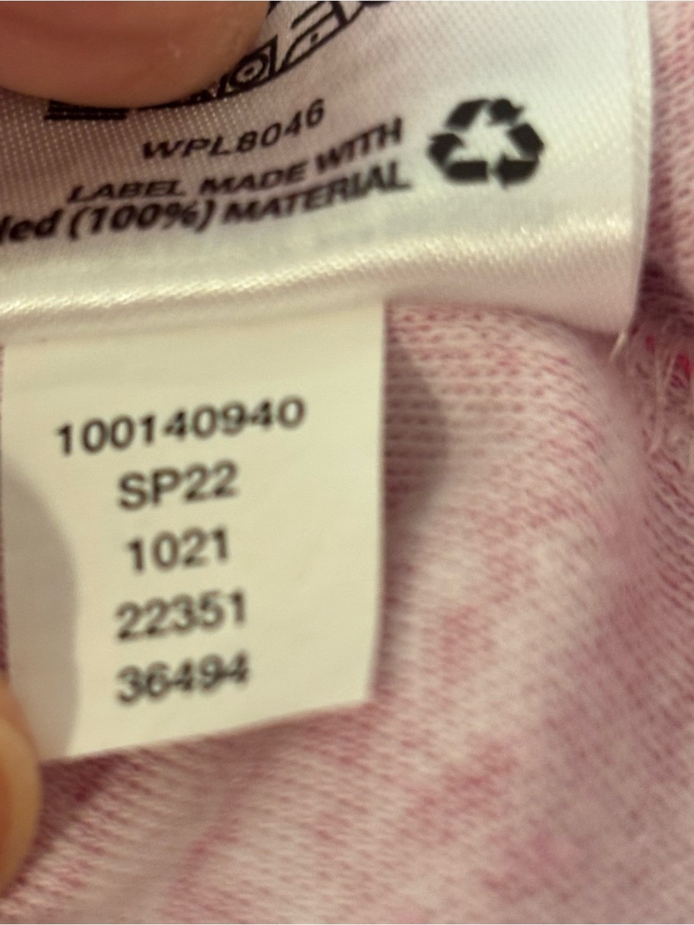 Unbranded XL Pink Floral Ombre Boat Neck Top‎ 3/4 Roll Sleeve - Picture 5 of 7